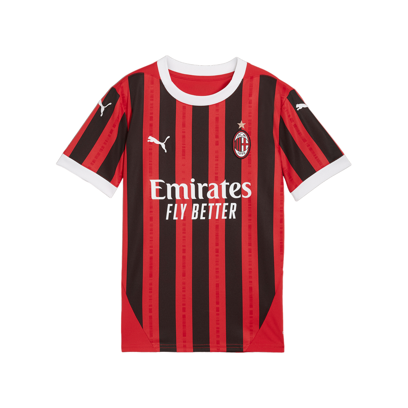 PUMA AC Mailand Trikot Home 2024/2025 Kids Rot F01