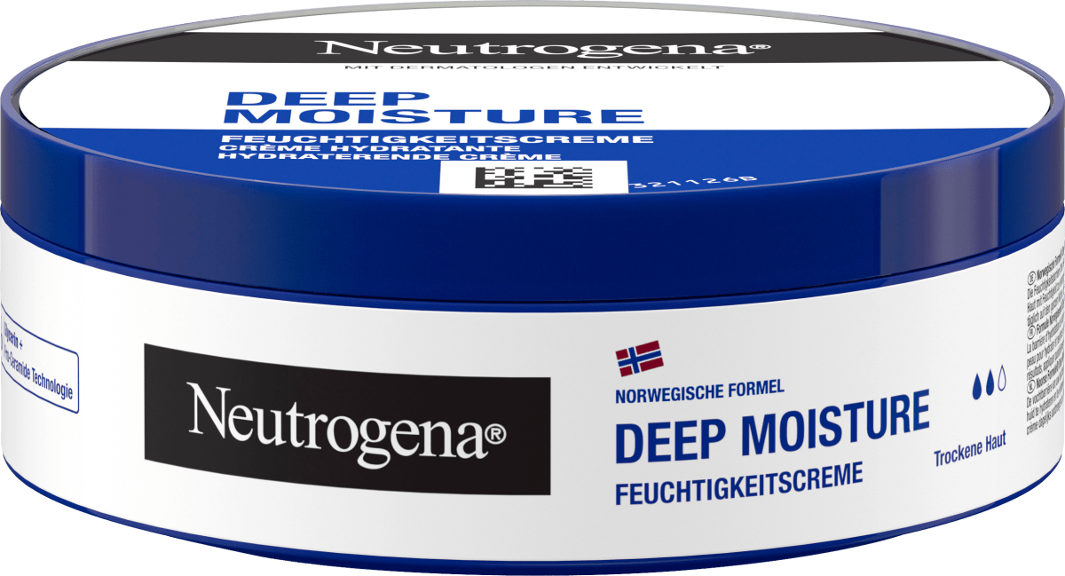 Pflegecreme Deep Moisture, 200 ml