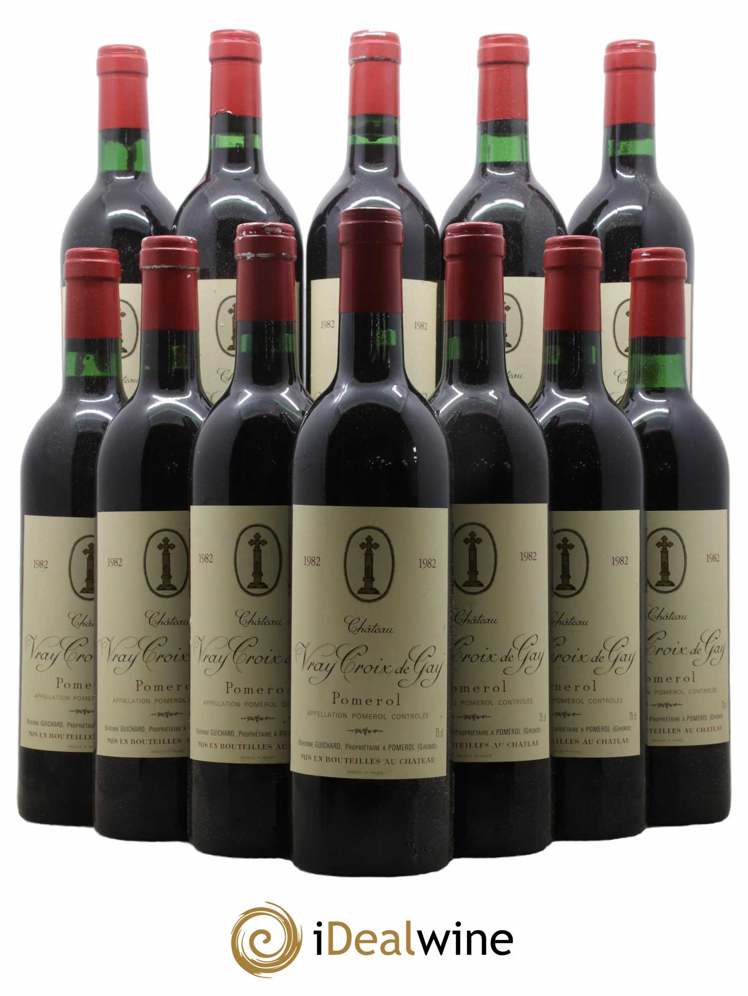 Château Vray Croix de Gay  1982 - Lot de 12 Bouteilles