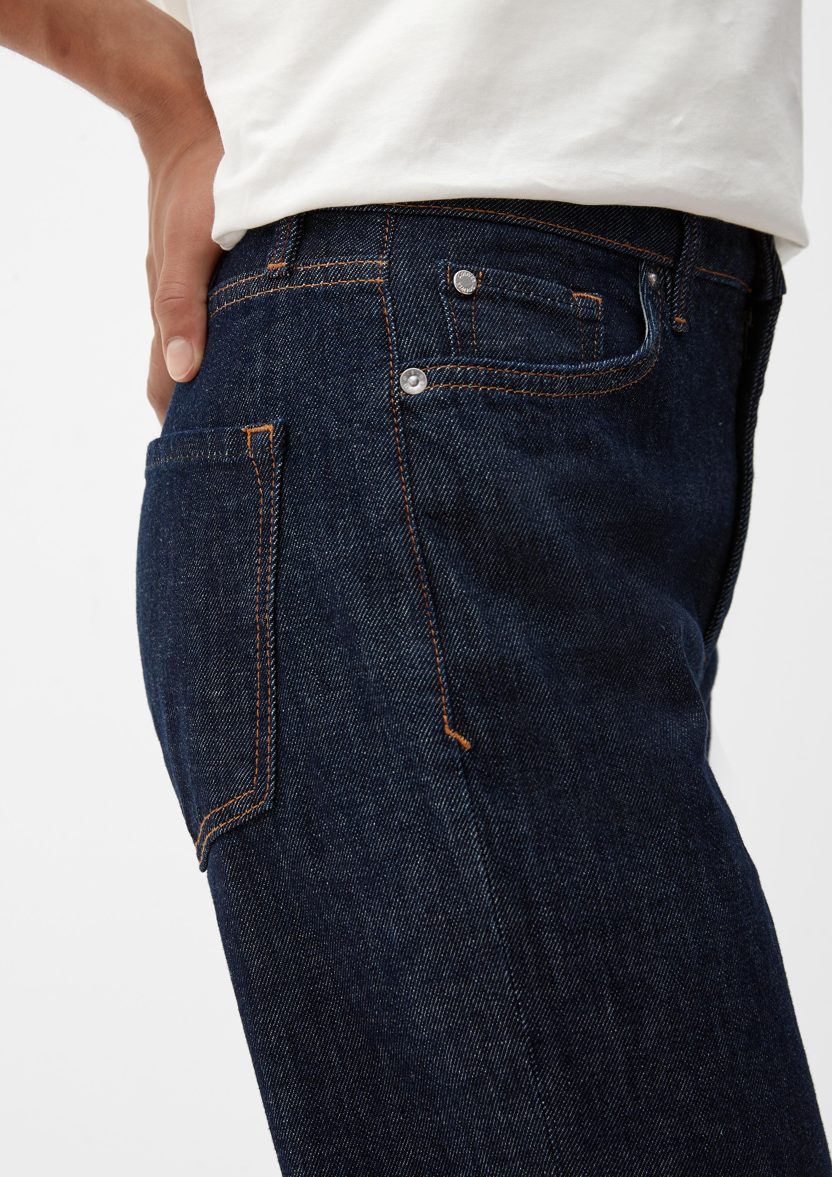 Cropped-Jeans Karolin / Regular Fit / High Rise / Straight Leg   2120656-58Z8