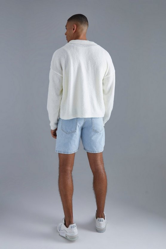Kastiger Strick-Cardigan