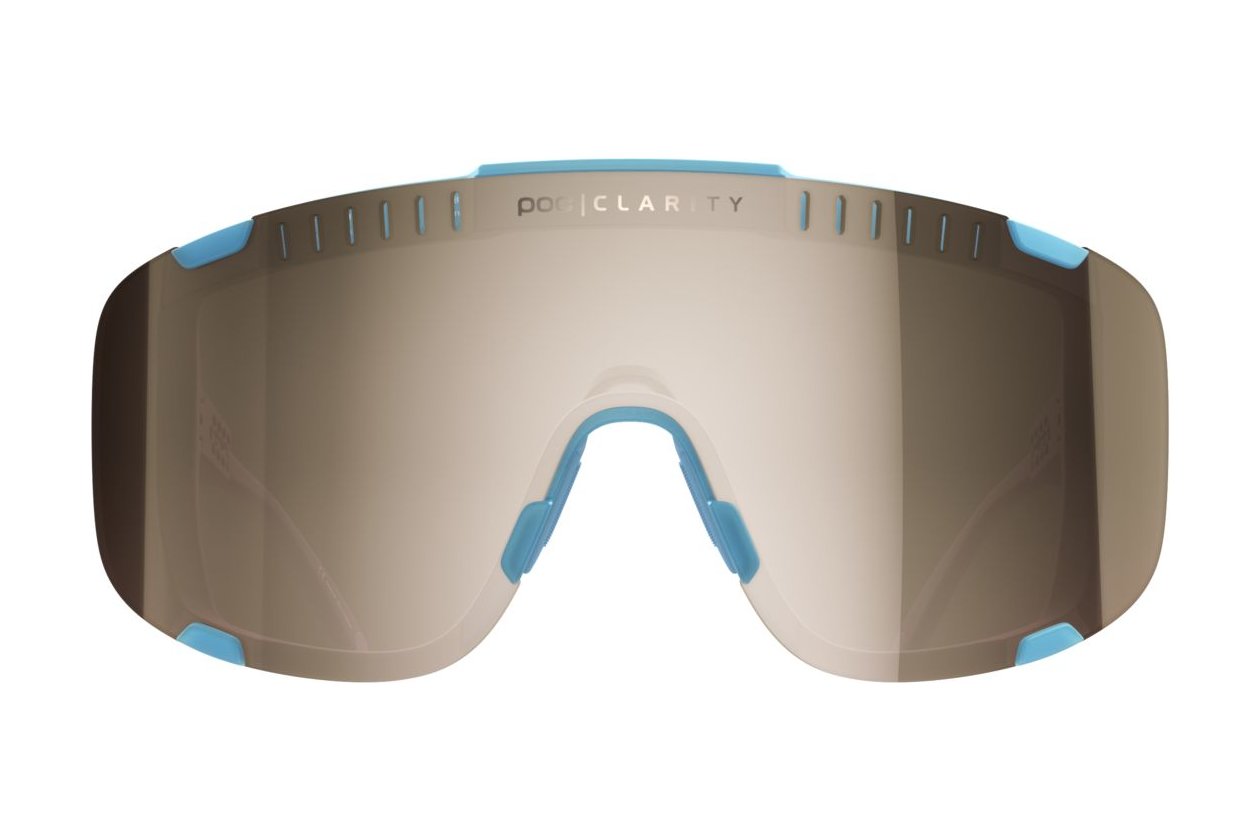 POC Devour Basalt Blue / Brown Silver Mirror Lens