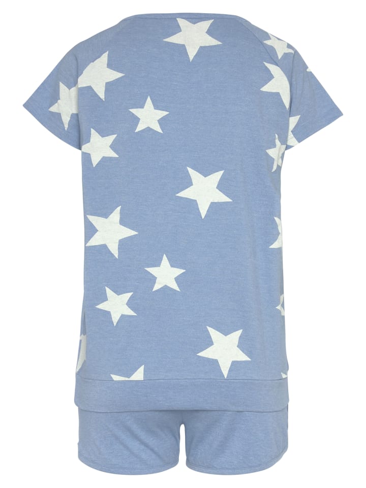 VIVANCE DREAMS Shorty in hellblau-marine- Sterne günstig kaufen