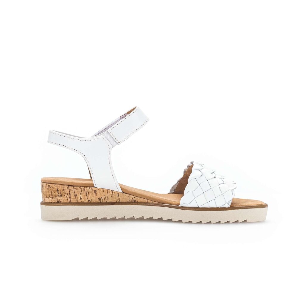 Gabor comfort Keilsandalette weiß