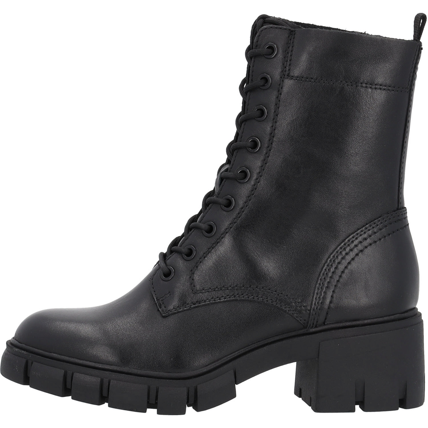 Tamaris 25272, Stiefeletten, Damen, Schwarz (Black Leather)