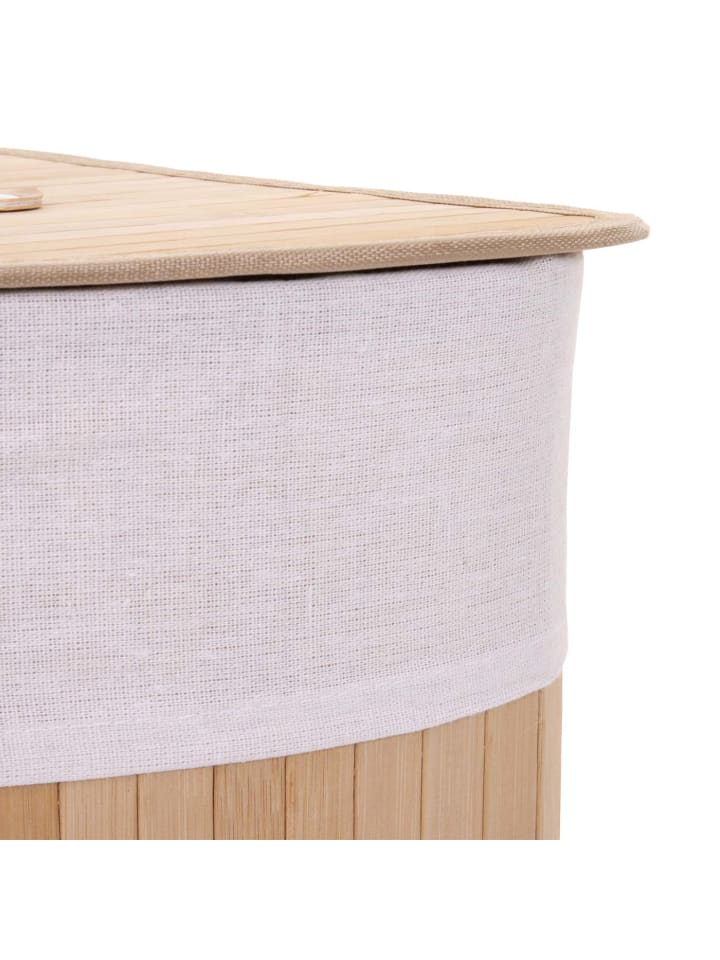 MCW Eckwäschekorb C21, Naturfarben günstig kaufen onesize