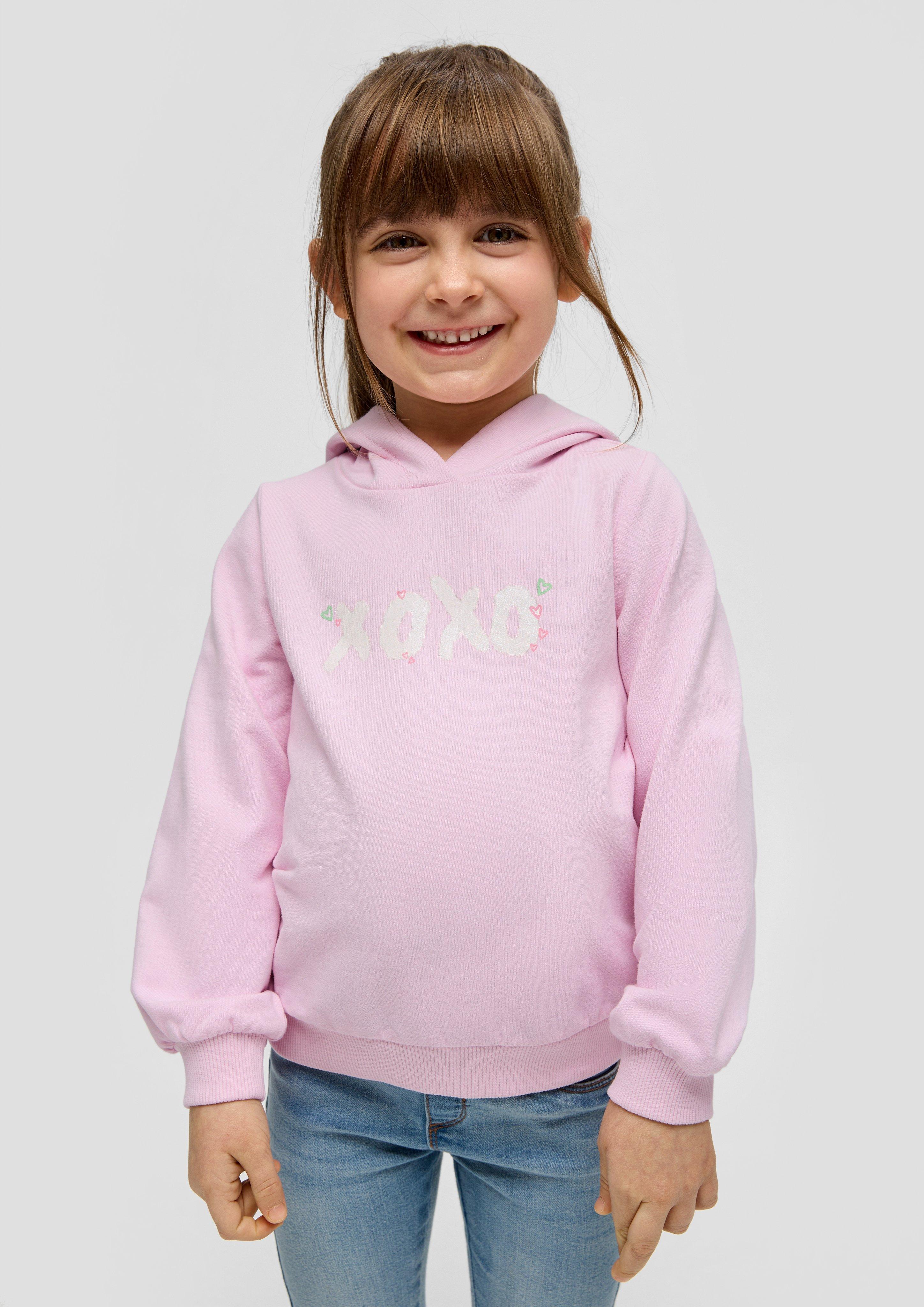 Kapuzensweatshirt mit Print  2140031-4073