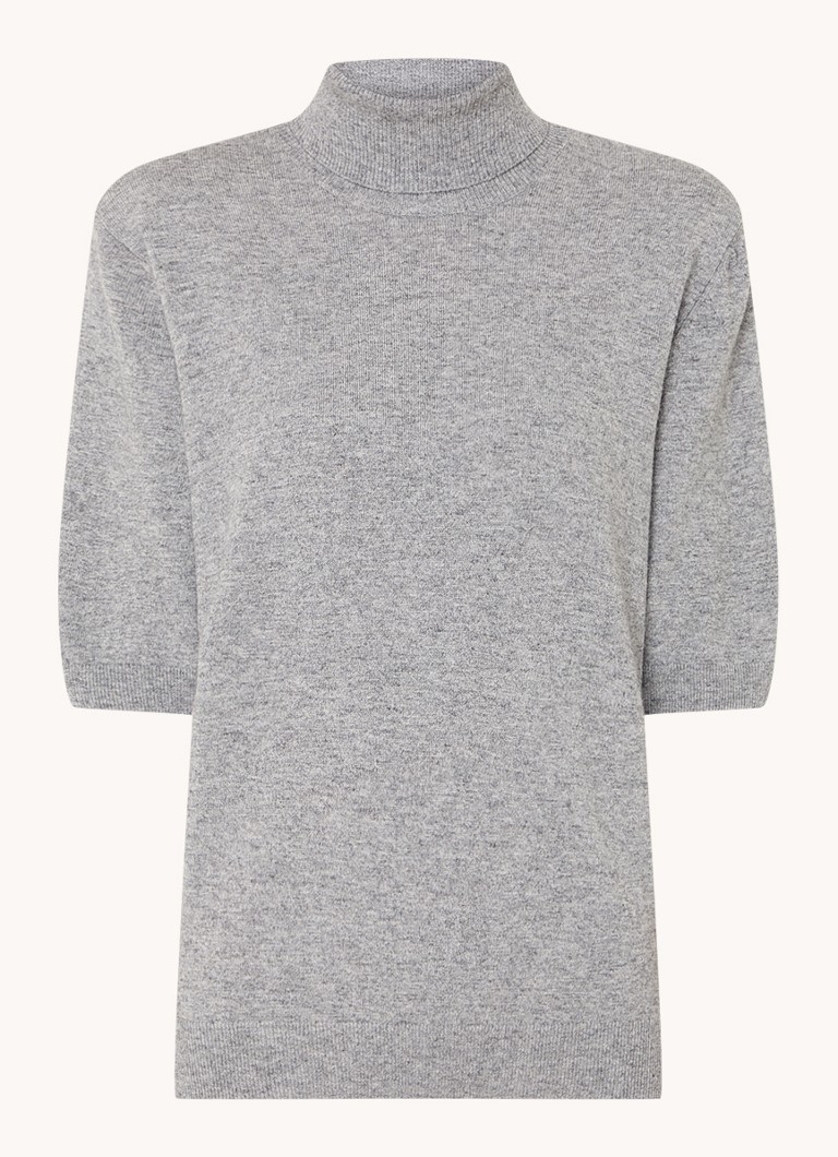 Benetton Fine-knit top in cashmere blend