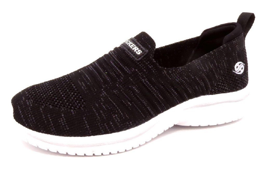 DOCKERS Sportliche Slipper schwarz