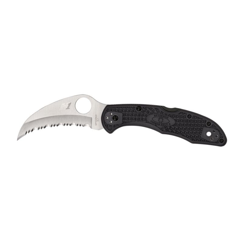 Spyderco Tasman Salt 2 FRN Black Serrated C106SBK2