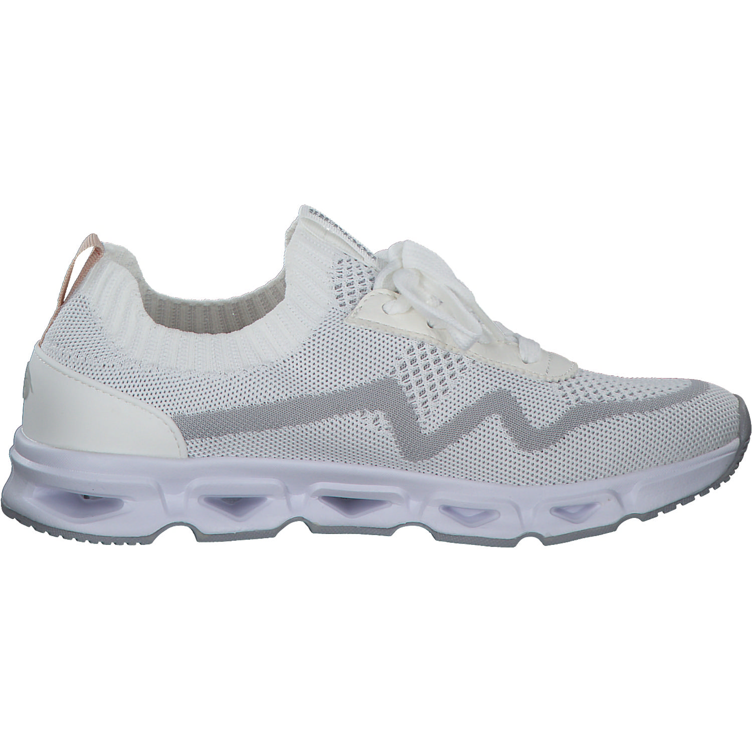 Tamaris 23746, Sneakers Low, Damen, weiss