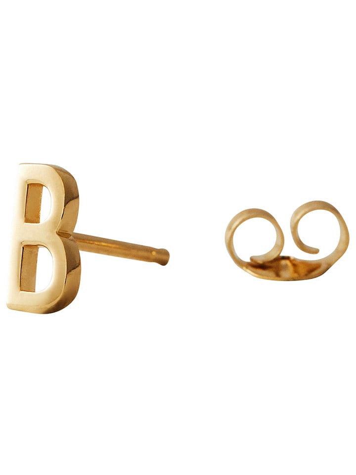 Design Letters Vergold. Ohrstecker 