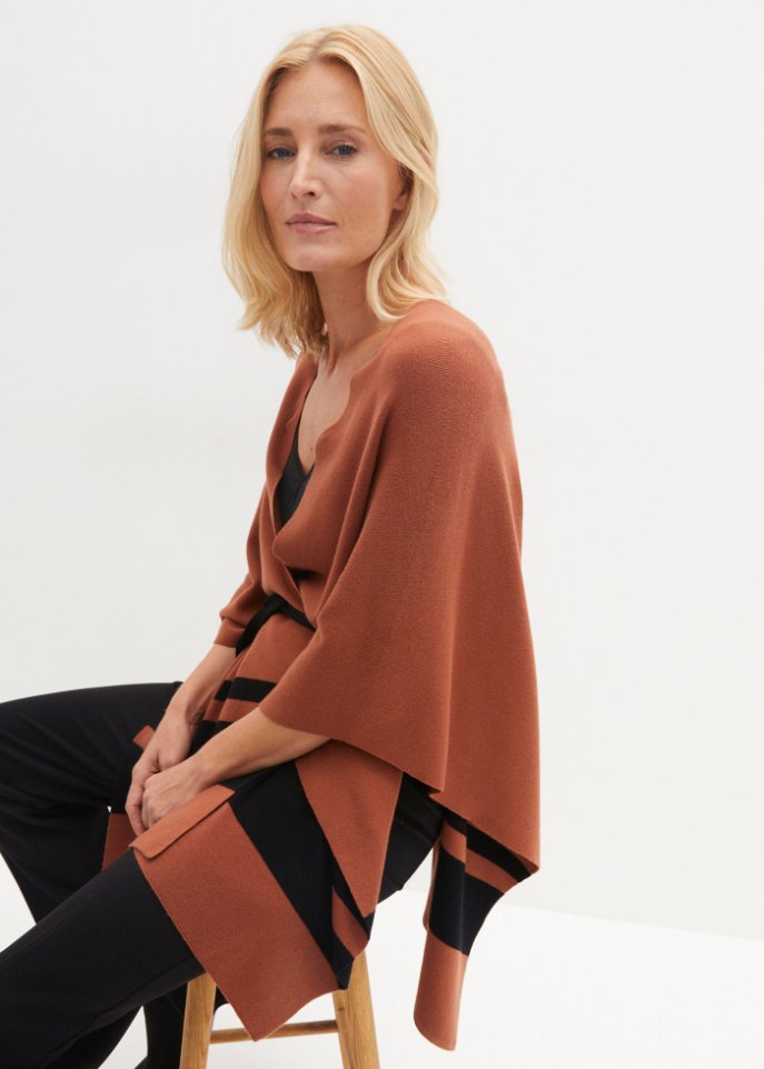 Oversized Strickjacke