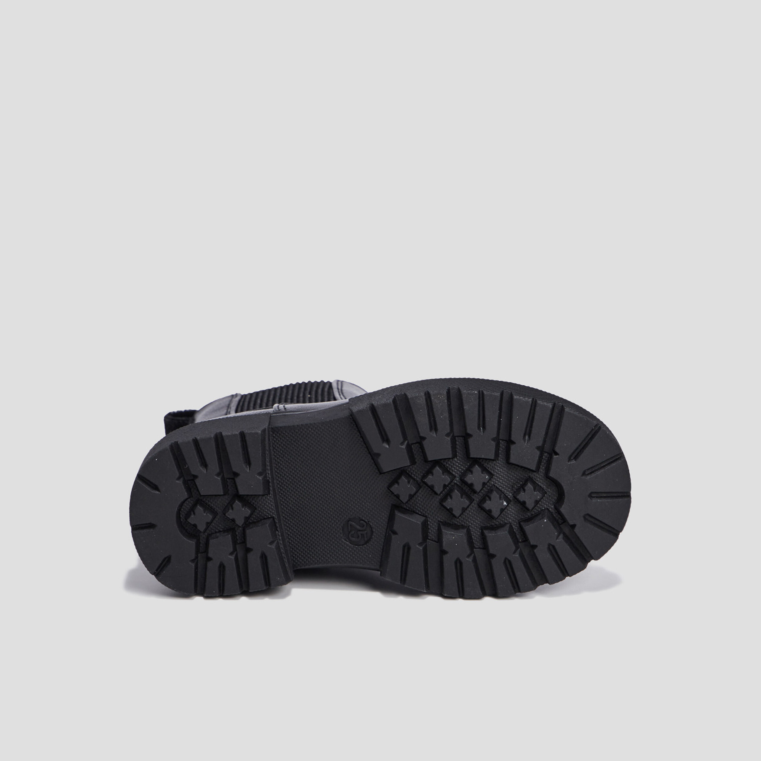 Bottines chelsea crantées noir fille | La Halle