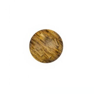 Wooden Planks 90 mm Round Base Topper (1)
