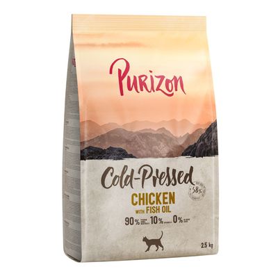 Purizon 6,5 kg + 6 x 70g Pouch Hühnerfillet mit Lachs