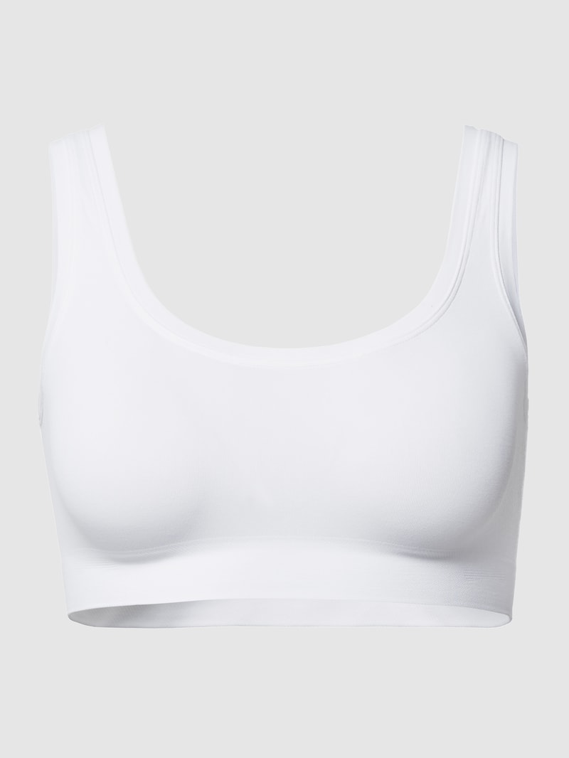 Bustier aus Mikrofaser Modell Touch Feeling in weiß