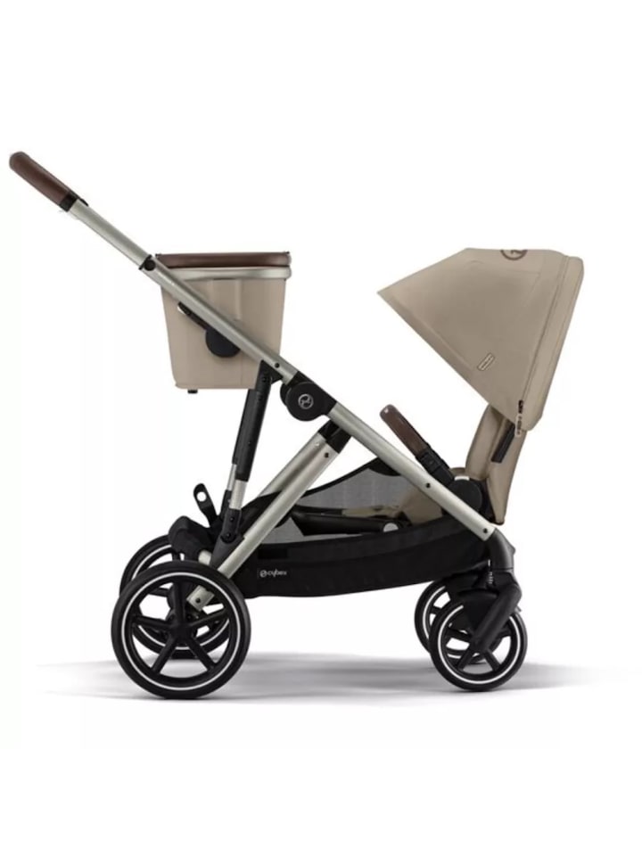 Cybex Cybex Gazelle S Kinderwagen - Farbe: Almond Beige / Gestell Taupe günstig kaufen onesize