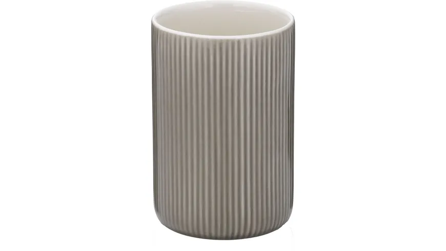 kela Becher Ava Ø 7,5cm steingrau