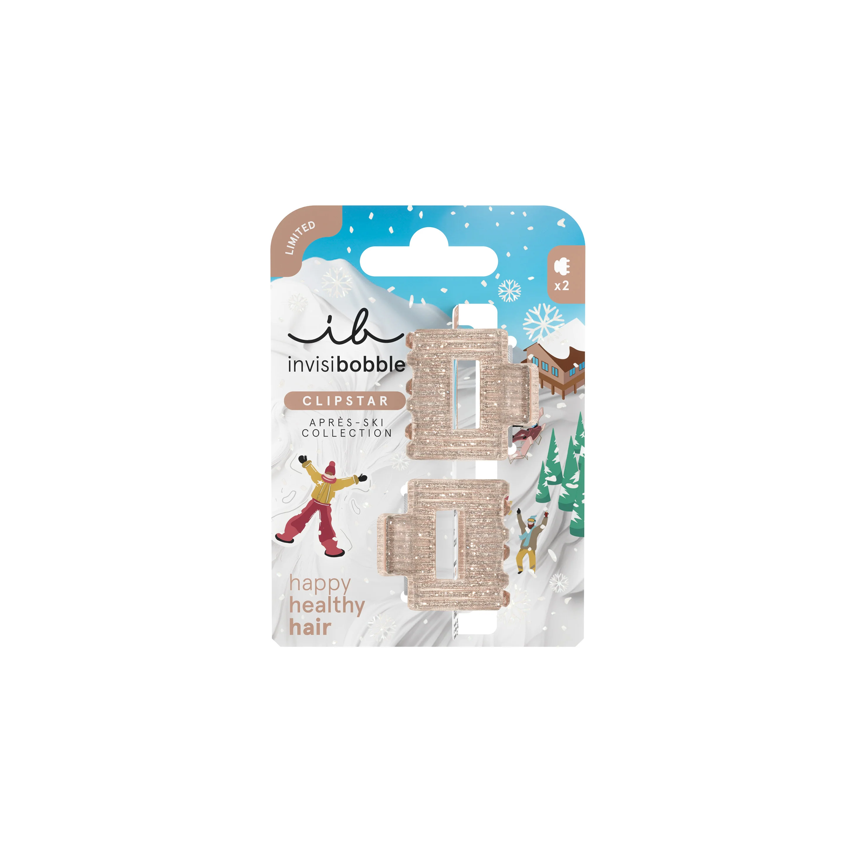 Accesorios Clipstar Après-Ski Shimmer - Horquillas y Pasadores