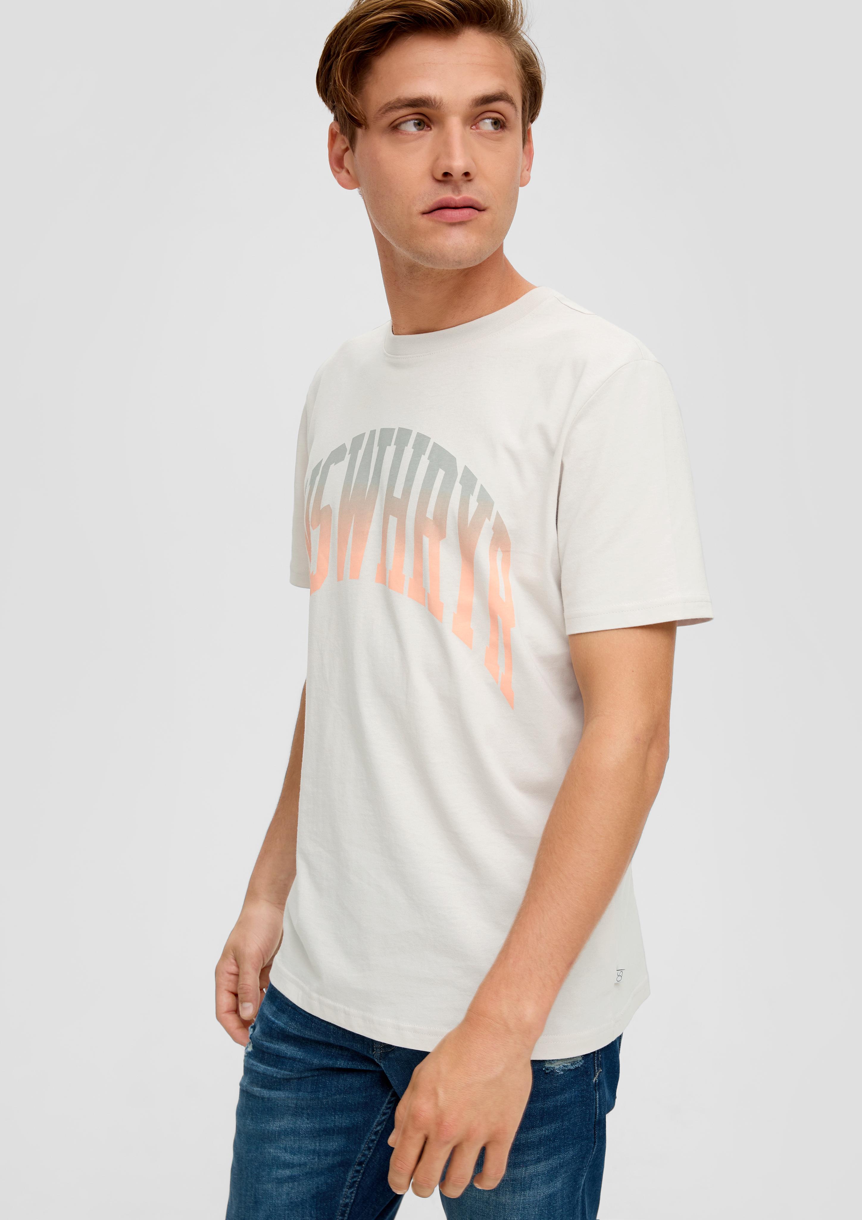 T-Shirt mit Frontprint  2134873-03D0