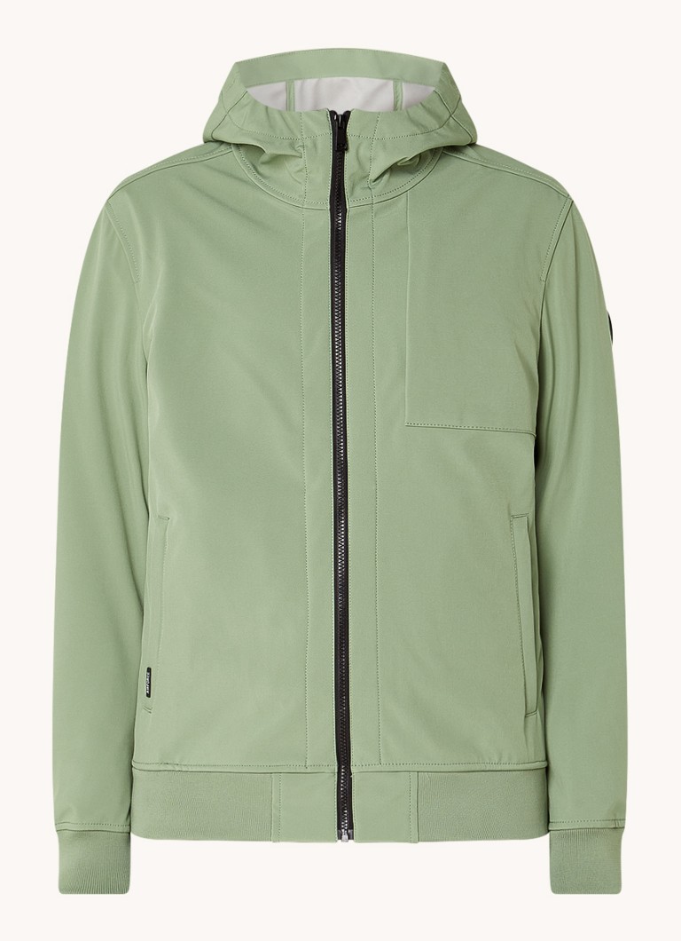 Jaqueta Airforce Softshell com bolso no peito