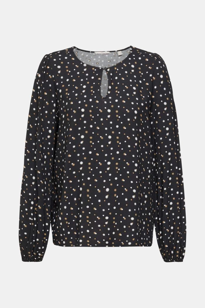Gepunktete Bluse, LENZING™ ECOVERO™