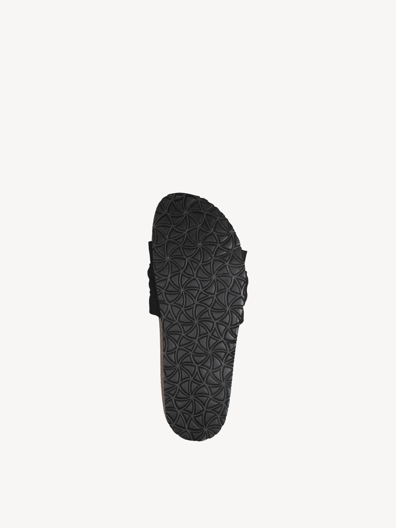 Mule en cuir - noir