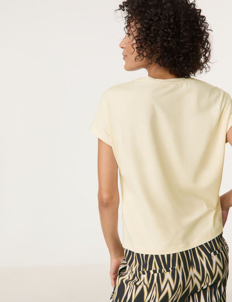 T-Shirt mit dekorativem Kettendetail
