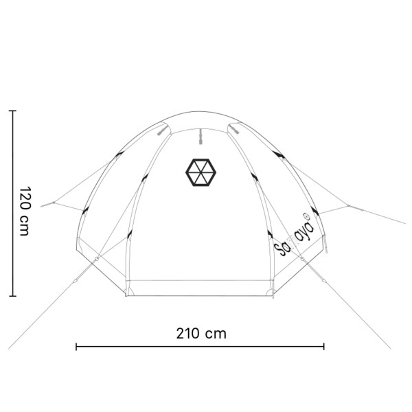 2.5 - Kuppelzelt