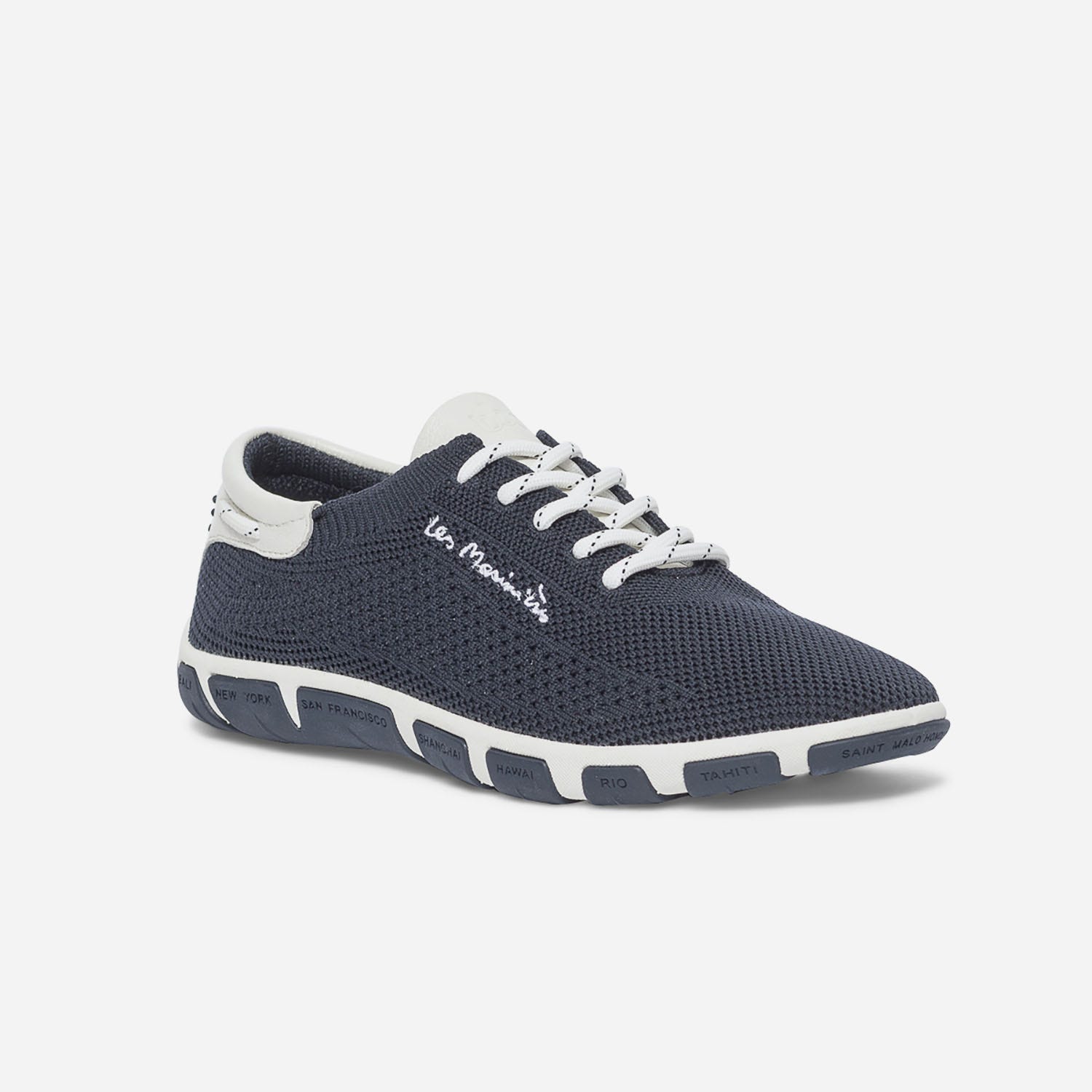 Tennis TBS bleu marine en mesh