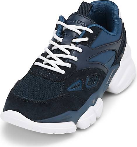 Marc O'Polo Bulky-Sneaker aus recycelter Leder-Textil-Kombination