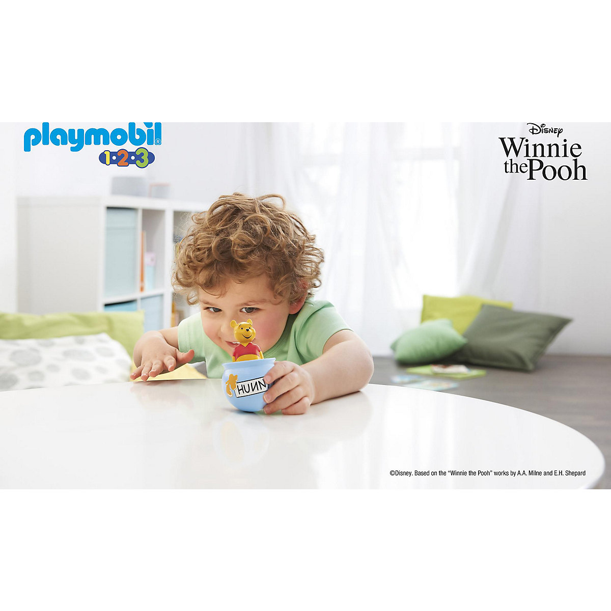 PLAYMOBIL 1.2.3 &  : Winnies Stehauf Honigtopf 71318