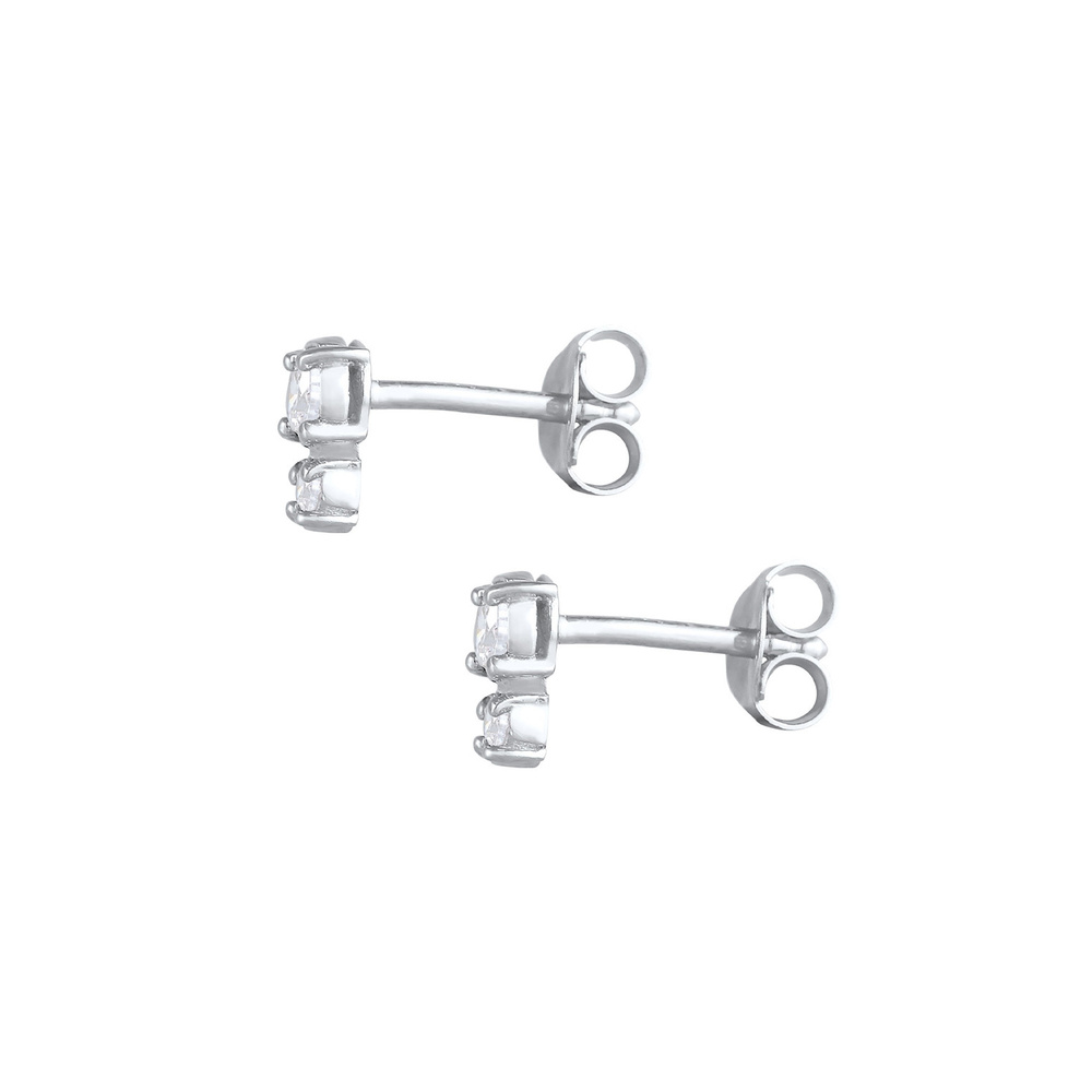 Elli Elli Boucles d'Oreilles Clous d'oreilles pour femmes Elegant Basic avec pierres d Boucles d'oreilles