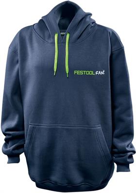 Sweat à capuche bleu foncé pour homme Festool Accessories 577757, taille XXL