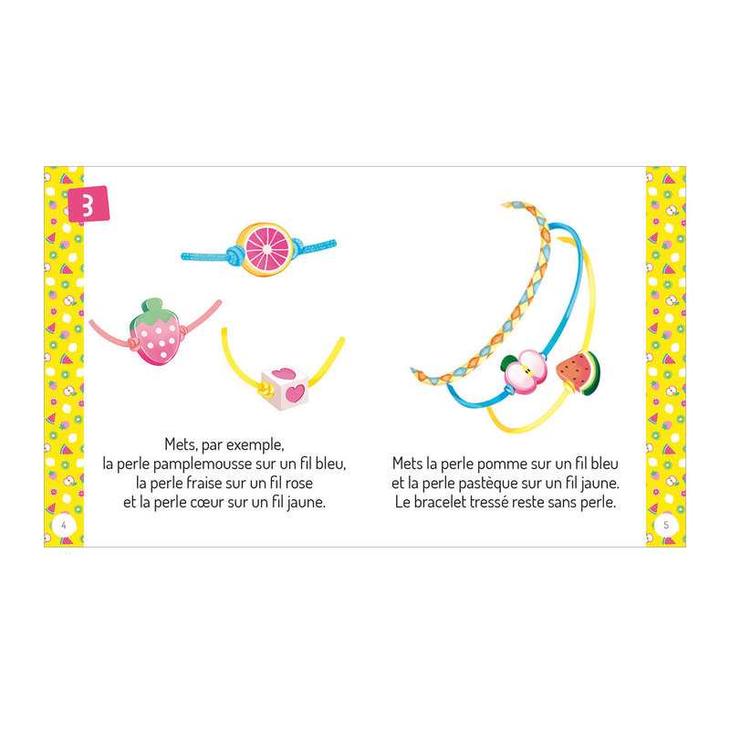Coffret Ma petite accumulation de bracelets fluos - Auzou