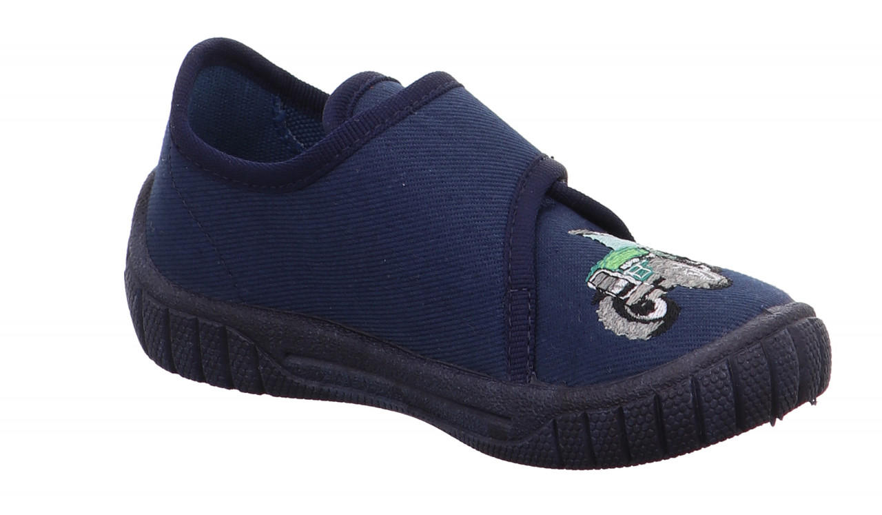 BILL - Ocean Hausschuh mit Klettverschluss
