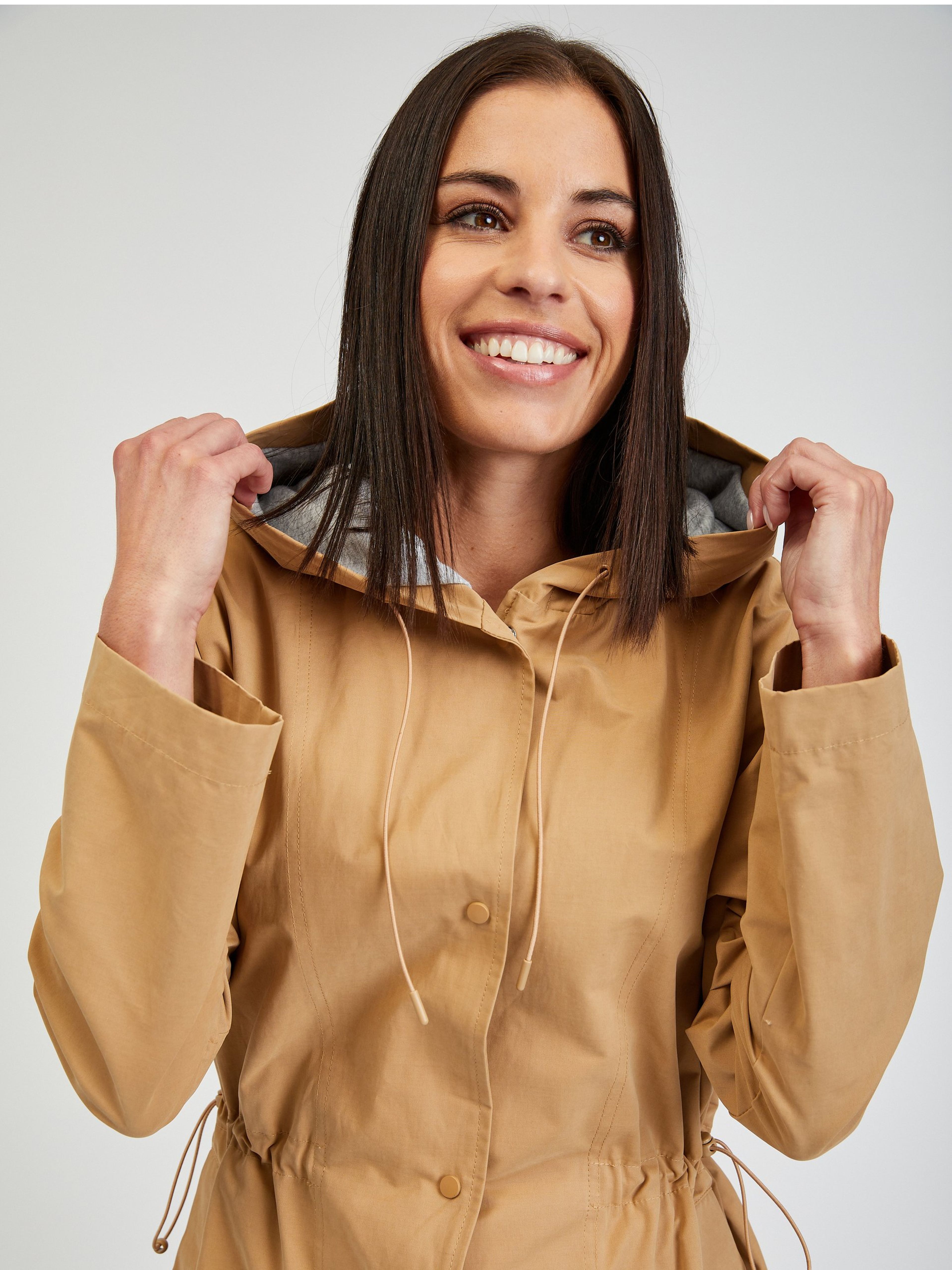 Hellbrauner Damenparka ORSAY