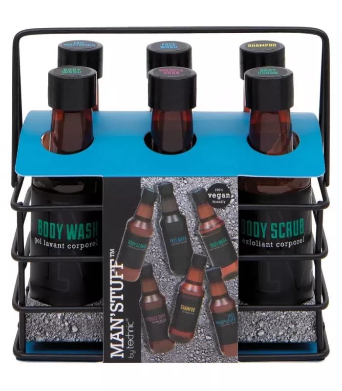 TECHNIC MAN'STUFF Coffret 6 packs soins