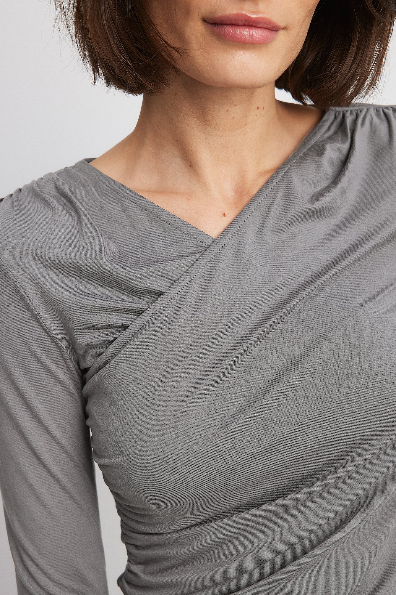 Soft Line Draped Top