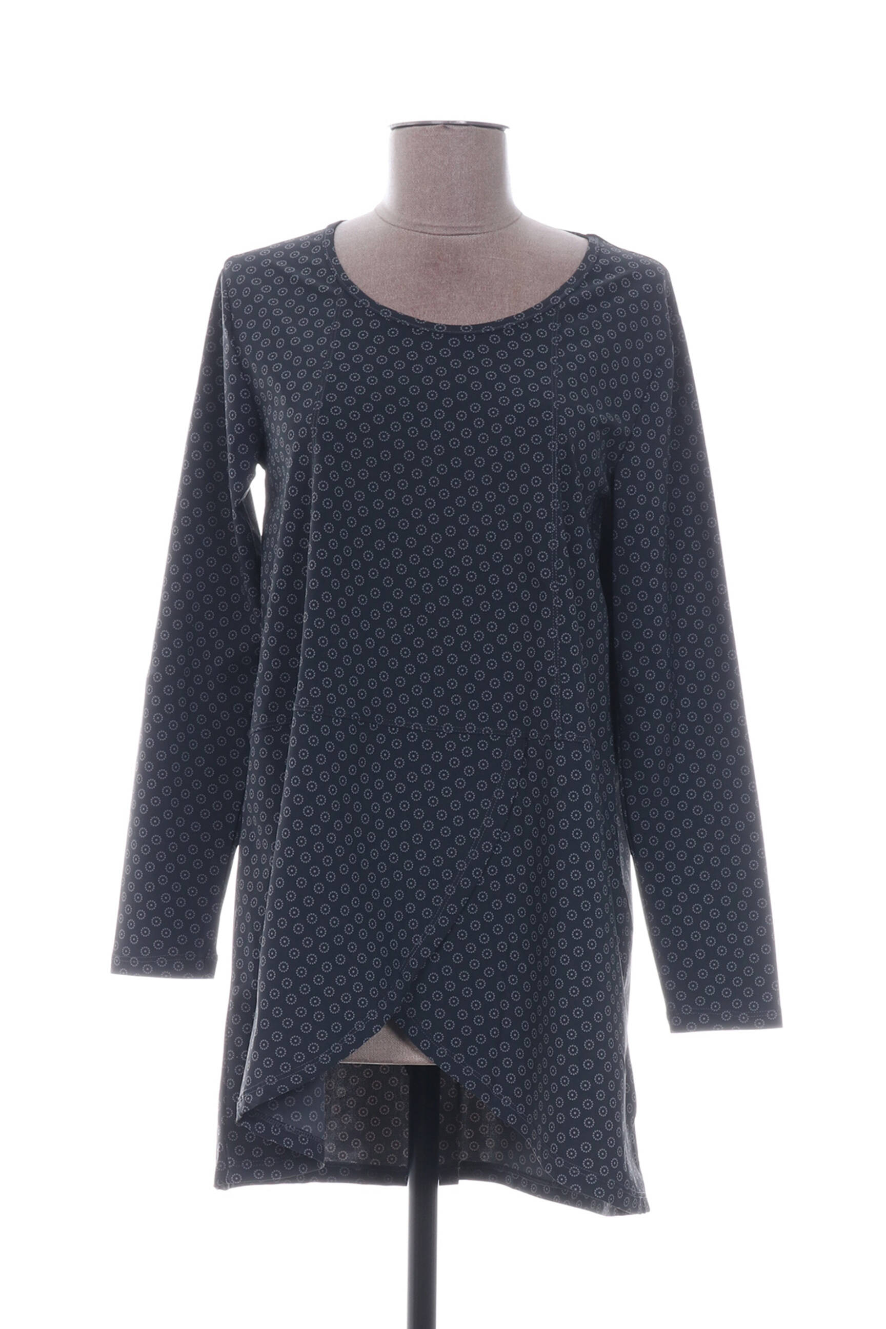 G Oze Tuniquemanchelongue Femme couleur gris
