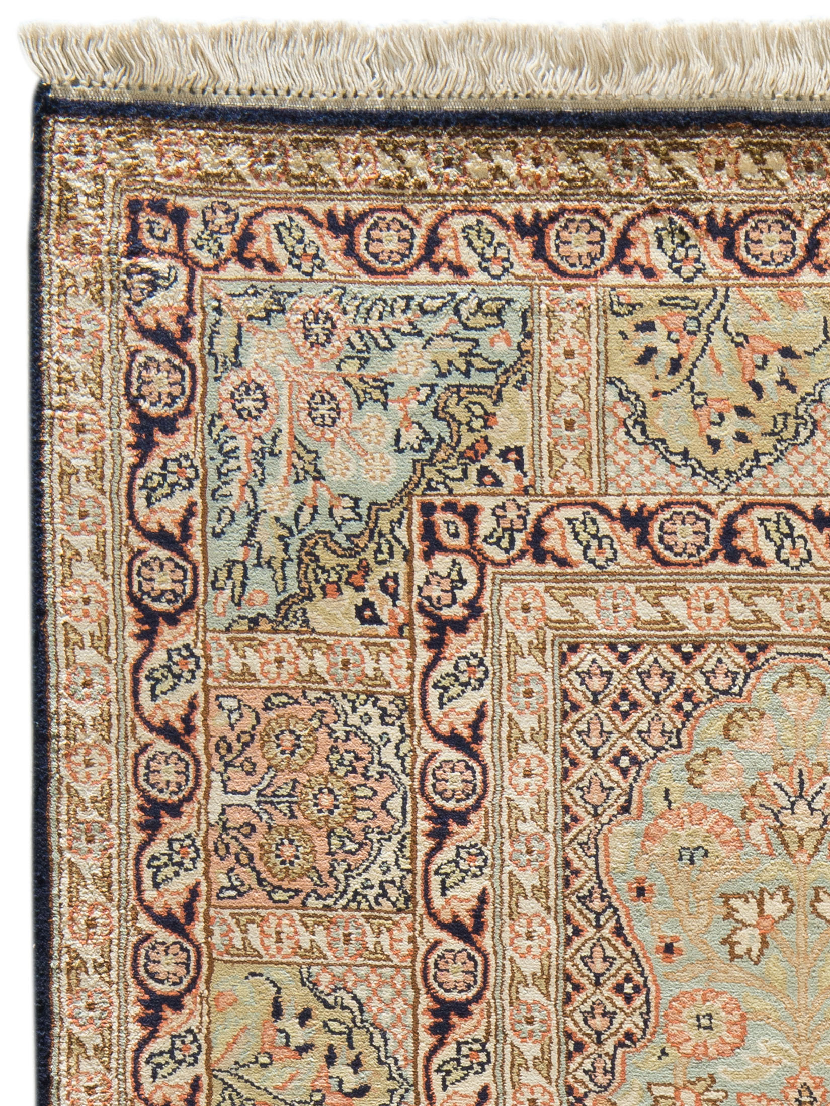 Kaschmir Seide 18/18 ca. 127 x 183 cm, Unikat / Einzelstück
