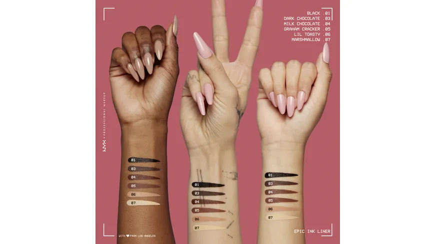 NYX PROFESSIONAL MAKEUP Epic Inc Liner 1 ml 1 - Black
