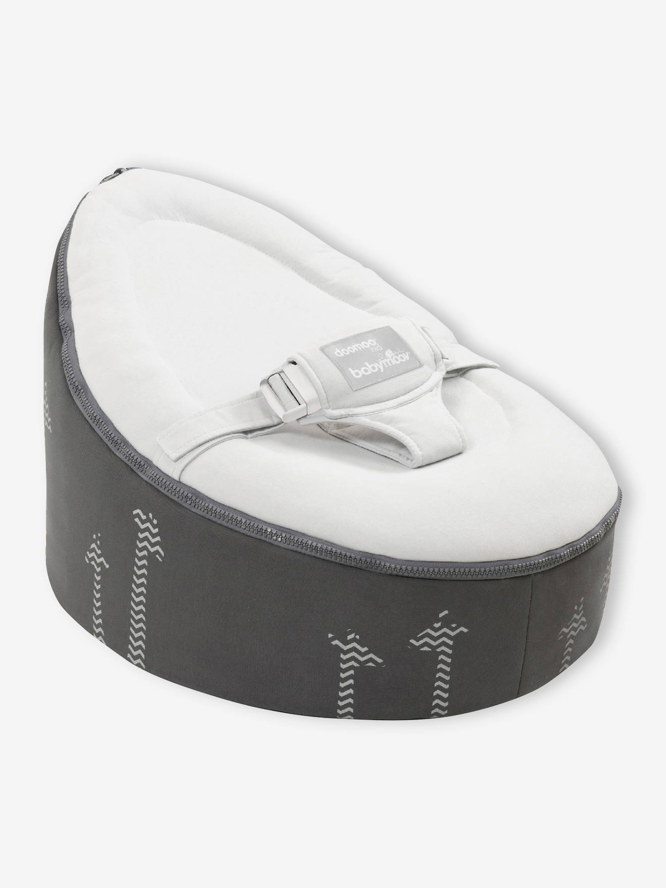 Transat et pouf Doomoo Nid BABYMOOV rabbit pink
