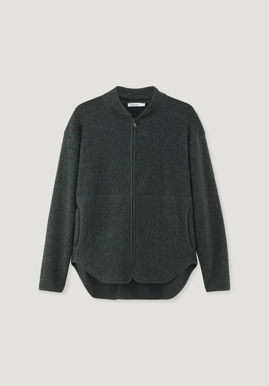 Fleece-Jacke ACTIVE LIGHT aus reiner Bio-Baumwolle