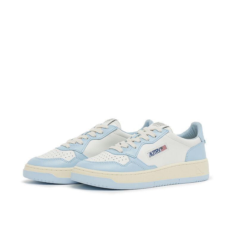 Autry Wmns Medalist Low leat/leat wht/st blue