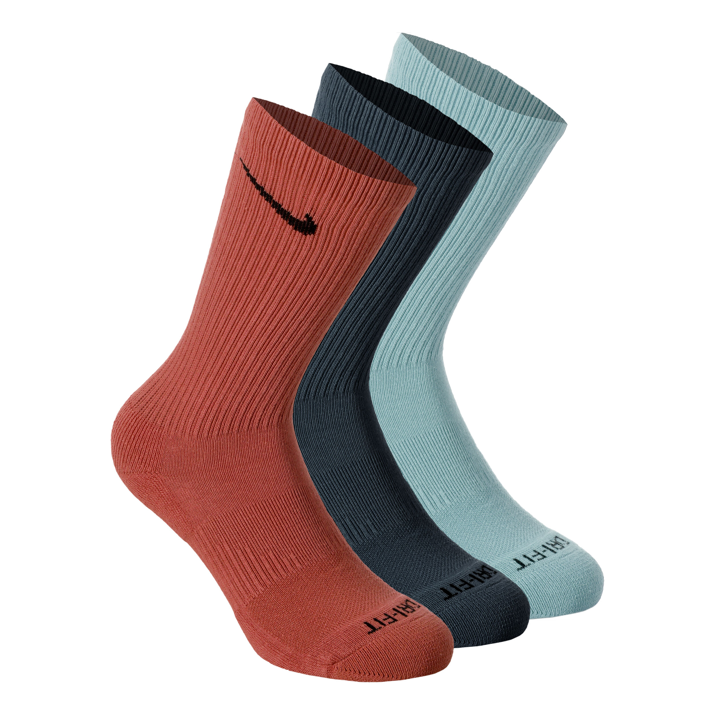 Everyday Plus Cushioned Crew Sportsocken 3er Pack - Mehrfarbig