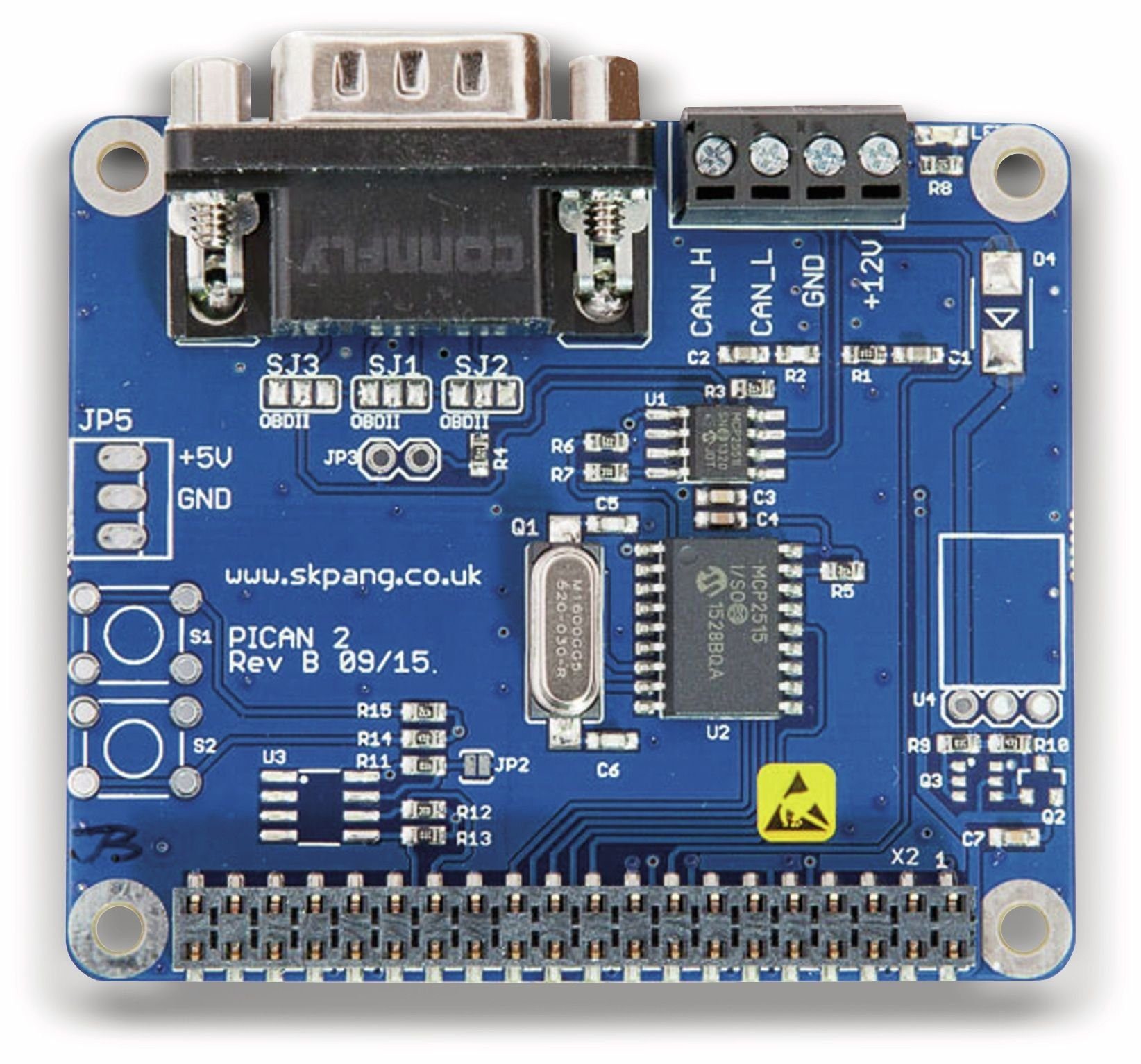 Raspberry Pi RASPBERRY PI PiCAN 2 Mini-PC
