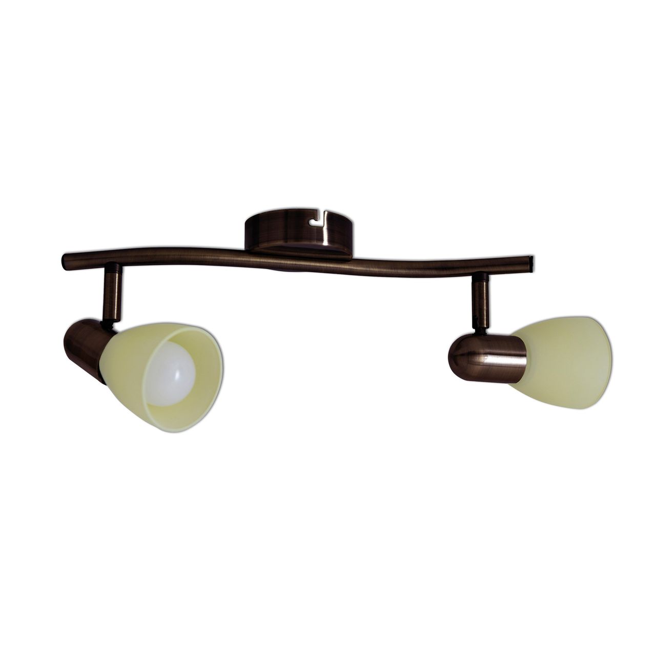 Näve Leuchten 2er LED-Wand-u. Deckenspot 