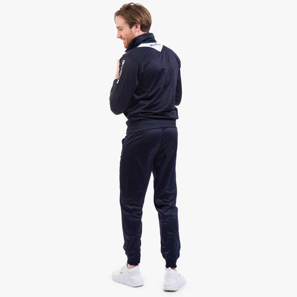 Givova Tuta Visa Trainingsanzug navy/weiß